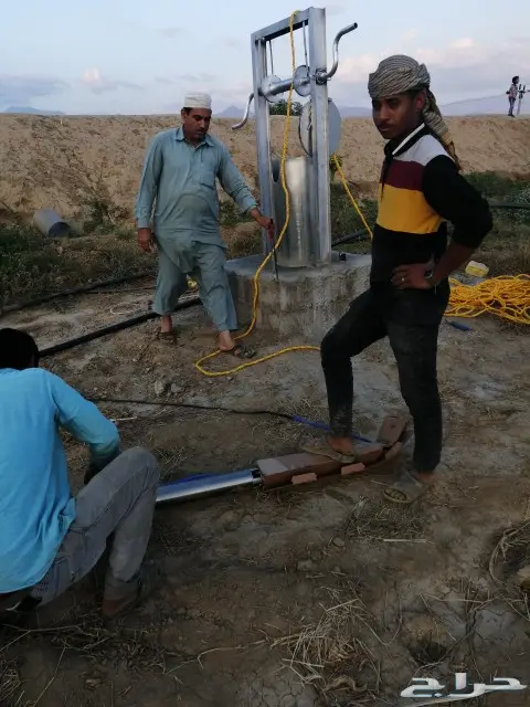 كشف مياه آبارارتوازيه باحة مخواة تهامة ناوان  38