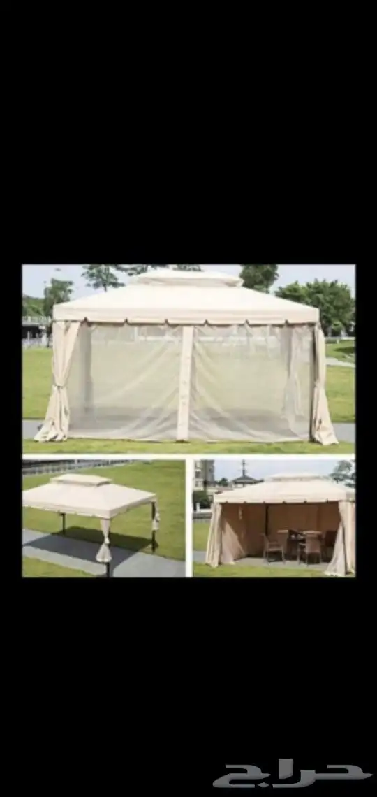 خيام خارجية تصفية الواحدة 999 مقاس 4- 3 2