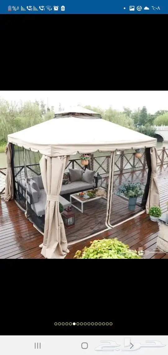 خيام خارجية تصفية الواحدة 999 مقاس 4- 3 11