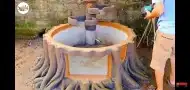 لنحت الأشجار واحواض الزراعه 8