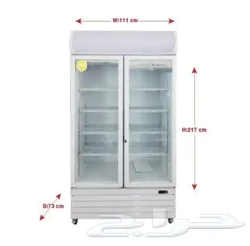 ثلاجات عرض بابين زجاج BANCOOL 5