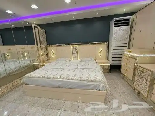 غرف نوم أنيقة من اجود انواع الخشب 14