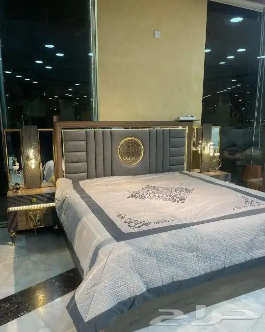 غرف نوم أنيقة من اجود انواع الخشب 2