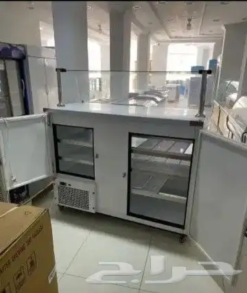 ثلاجة ALFURAT كاونتر مائل استيل 3