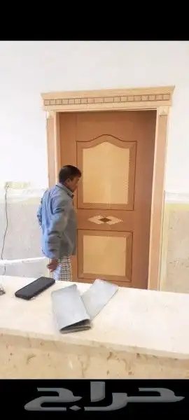 ابواب خشب كافة انواعها 21