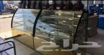 ثلاجات عرض بانكول زجاج مقوس او مربع 7