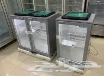 ثلاجات عرض باب زجاج ( الاسودان ) للماء والتمر 1