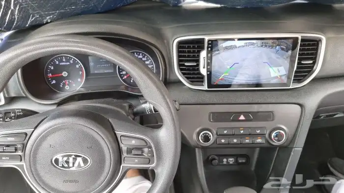 شاشة كيا سبورتاج 2017 مع ميزه CarPlay وكامره خلفي 0