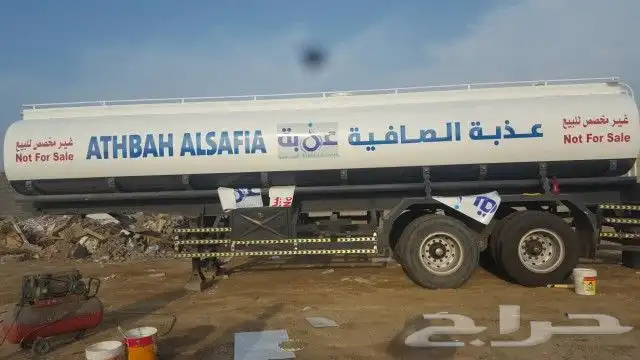 رش بويا توانك الصرف تركيب ستكر ارامكو على التوانك والمعدات 18