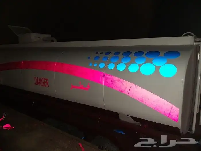 رش بويا توانك الصرف تركيب ستكر ارامكو على التوانك والمعدات 15