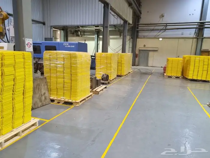 شبك فقص اصفر لنقل دجاج وحمام وارنب من مصنع 1