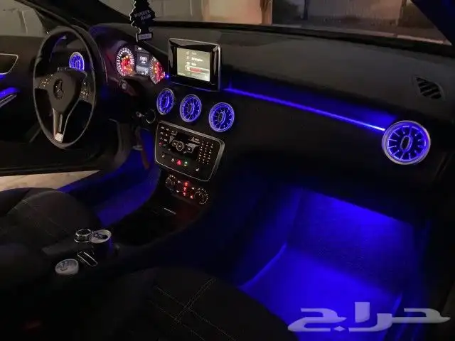 إضاءة الياف الضوئيه للسيارات 1