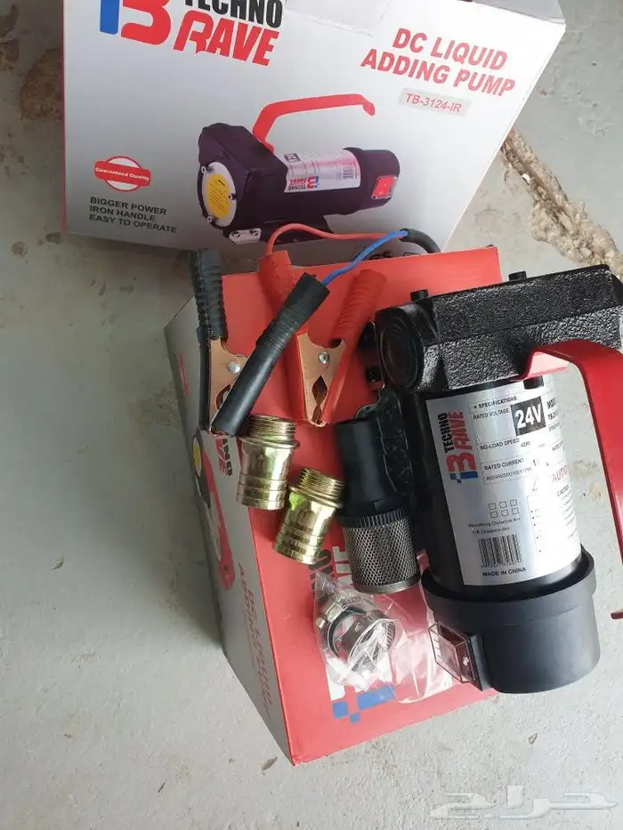 طرمبة ديزل 12 24فولت لنقل الديزل والسوائل 1