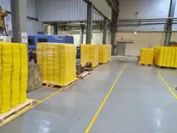 شبك اصفر لنقل دجاج حمام وارنب بيع جمله فقط 1