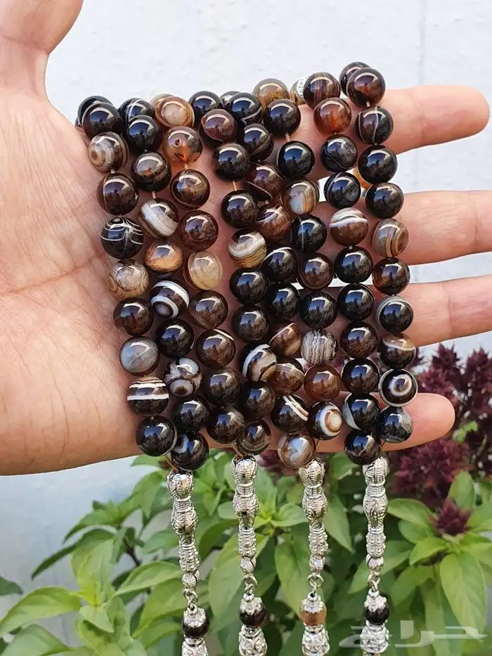 خواتم مزنايت صلابة الماس سبح عقيق 28