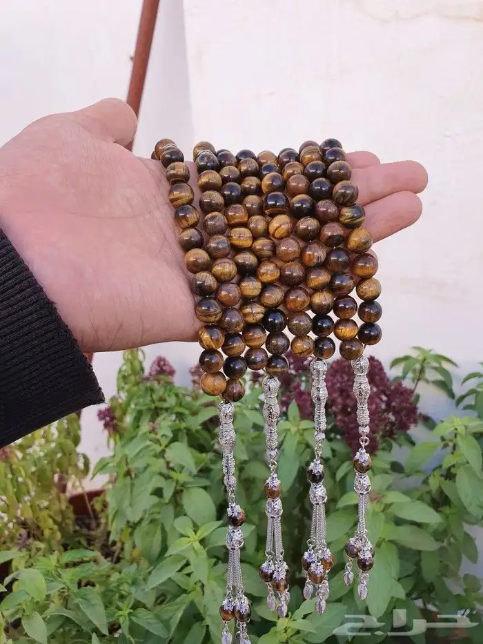 خواتم مزنايت صلابة الماس سبح عقيق 44