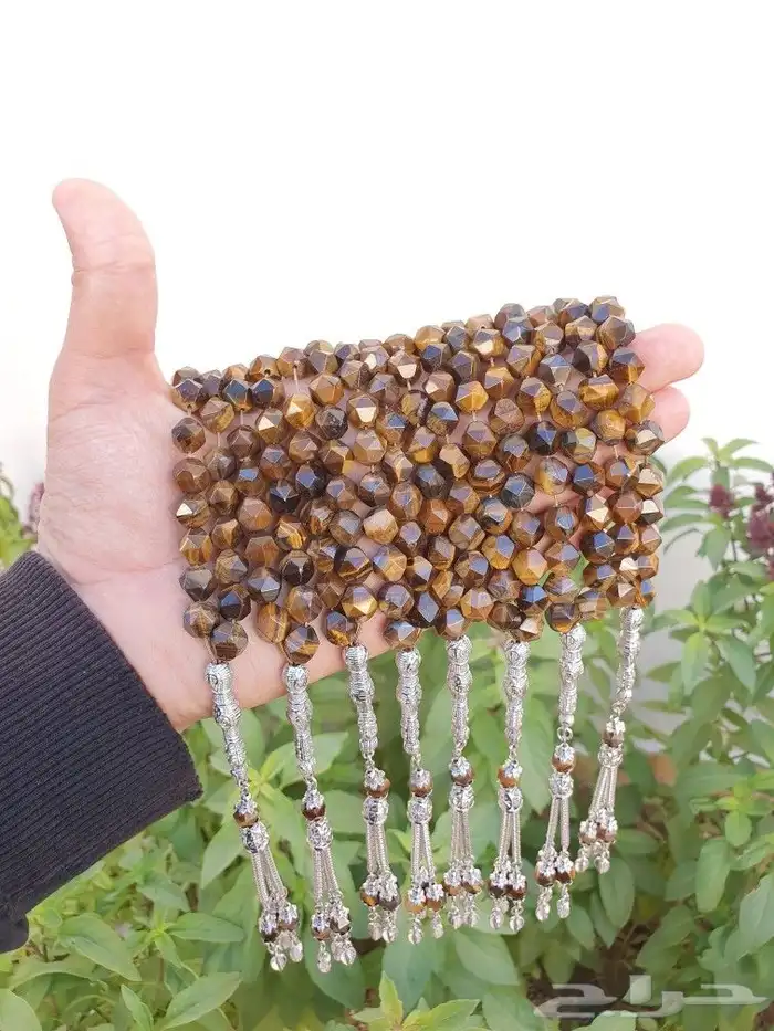 خواتم مزنايت صلابة الماس سبح عقيق 38