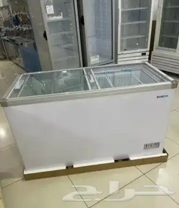 فريزرات BANCOOL مسطح سحاب أفقي زجاج 2