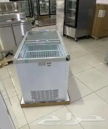 فريزرات BANCOOL مسطح سحاب أفقي زجاج 7