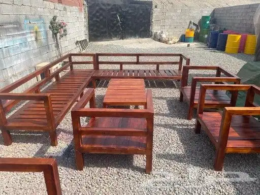 تفصيل كراسي و طولة كلاسيكية من خشب سوادي شريح 7