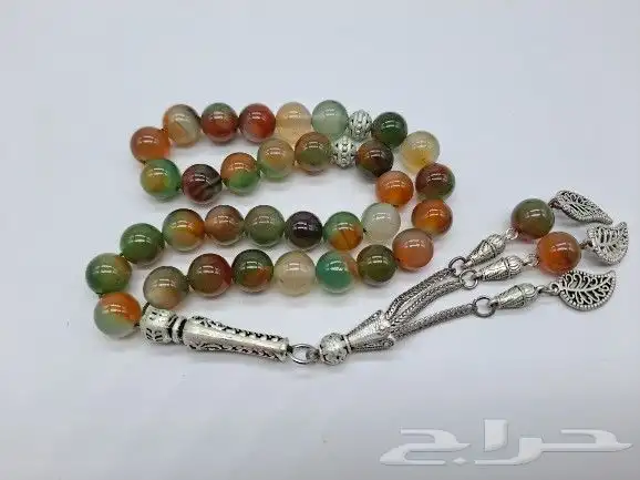 سبح أحجار طبيعيه 5