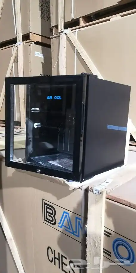 ثلاجات عرض ميني باب زجاج 1