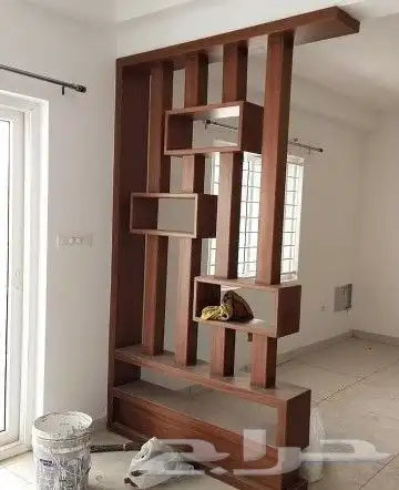 Partition cupboard wooden decorations 5