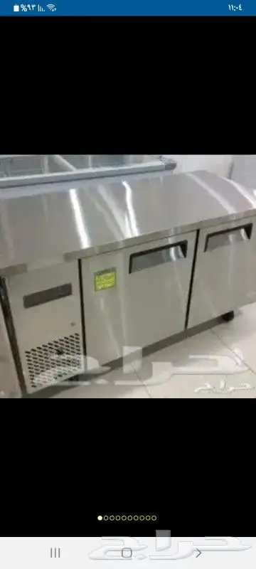 ثلاجات او فريزرات كاونتر قائم استيل مغلق 2