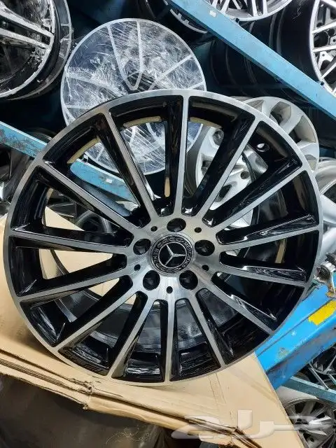 جنوط مرسيدس c200مقاس 19اصلي وكاله 10