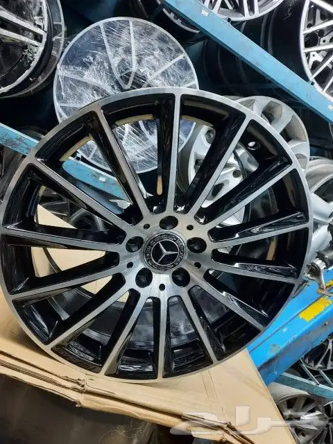 جنوط مرسيدس c200مقاس 19اصلي وكاله 9