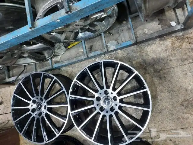 جنوط مرسيدس c200مقاس 19اصلي وكاله 7