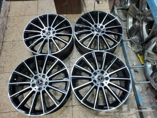 جنوط مرسيدس c200مقاس 19اصلي وكاله 2