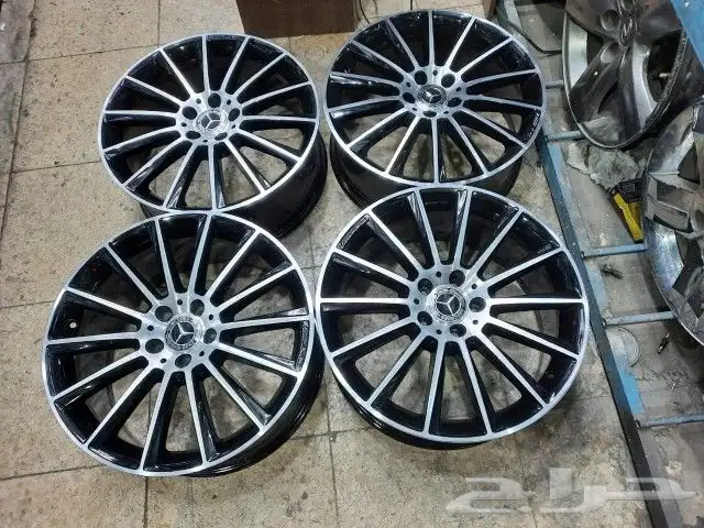 جنوط مرسيدس c200مقاس 19اصلي وكاله 1