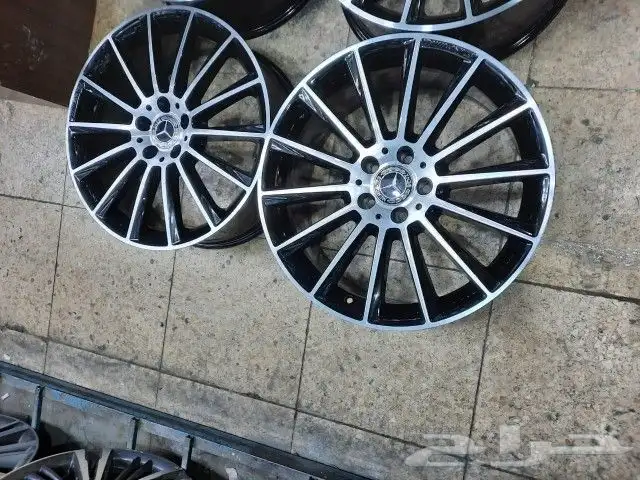 جنوط مرسيدس c200مقاس 19اصلي وكاله 4