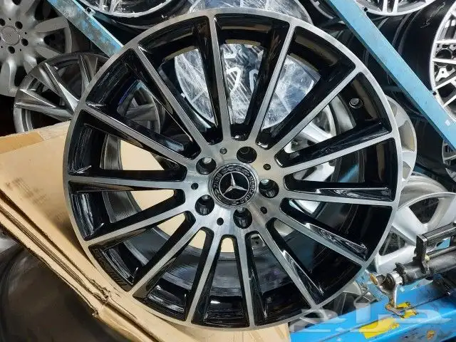 جنوط مرسيدس c200مقاس 19اصلي وكاله 8
