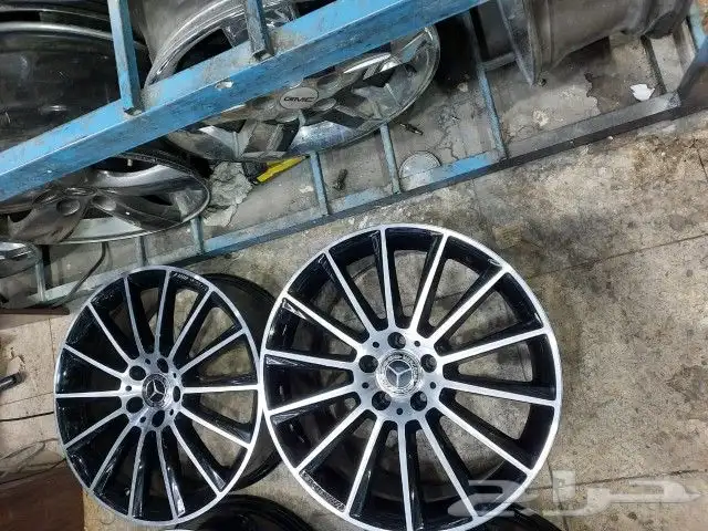 جنوط مرسيدس c200مقاس 19اصلي وكاله 5