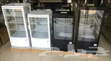 ثلاجات عرض 4 جوانب زجاج أحجام مختلفة 2