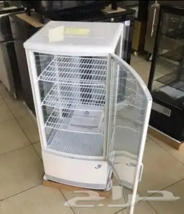 ثلاجات عرض 4 جوانب زجاج أحجام مختلفة 6