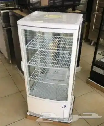 ثلاجات عرض 4 جوانب زجاج أحجام مختلفة 5