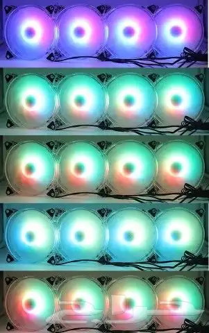 مراوح للكيس وللكمبيوتر a rgb اشكال وانواع مختلفه بسعر مميز 9