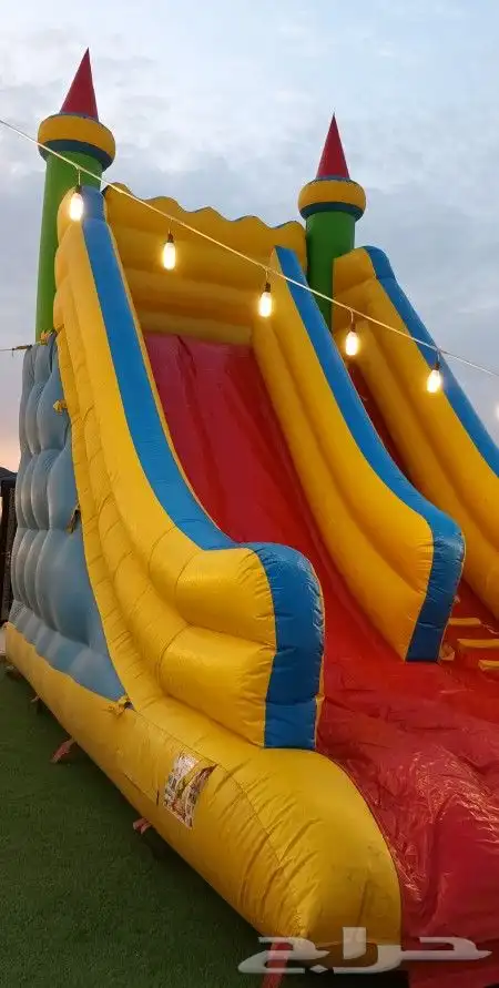 وقت الترفيه العاب و زحاليق هوائيه للايجار 0