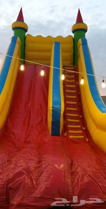 وقت الترفيه العاب و زحاليق هوائيه للايجار 1