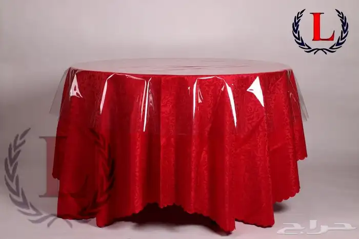مفارش طاولات سكرت بوفيه ودائريه 12