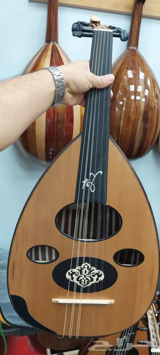 عود زرياب سوري درجه اولى سحب وفرسة ثابته 0