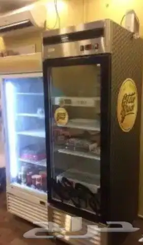 ثلاجات وفريزرات BANCOOL باب زجاج استيل 3