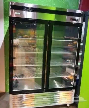 ثلاجات وفريزرات BANCOOL باب زجاج استيل 5