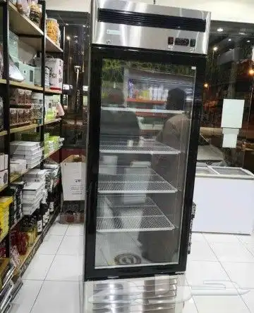 ثلاجات وفريزرات BANCOOL باب زجاج استيل 7