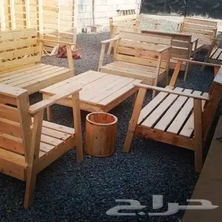 تفصيل كراسي و طولة كلاسيكية من خشب سوادي شريح 0