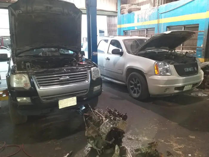 ورشة توضيب وتغير المكائن والجيرات الاتوماتيك  26