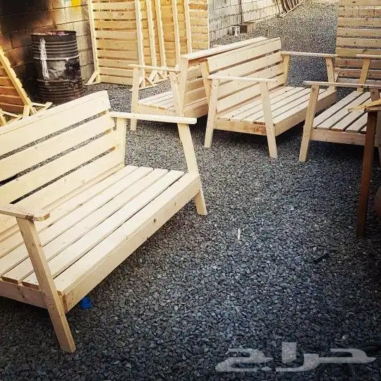 تفصيل كراسي و طولة كلاسيكية من خشب سوادي شريح 6